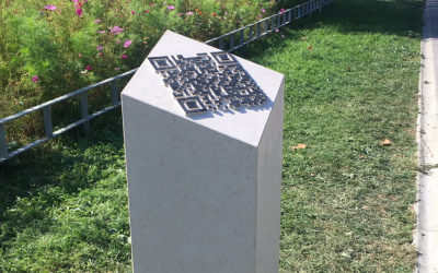 A Plainpalais, un QR code en mémoire d’un insoumis