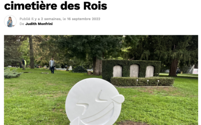 L’art contemporain s’expose au cimetière des Rois